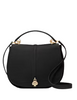 Kate Spade New York Kayla Pebbled Leather Saddle Bag Black