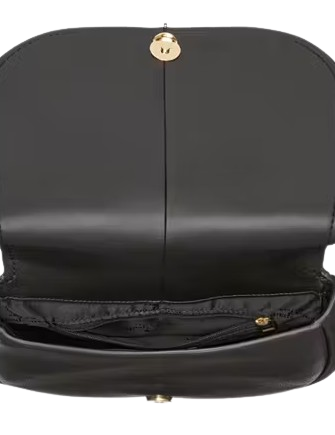 Kate Spade New York Kayla Pebbled Leather Saddle Bag Black