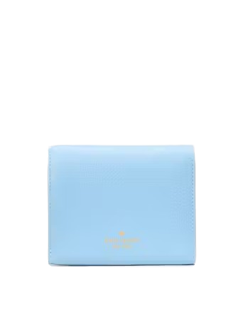 Kate Spade New York Kayla Small L-Zip Wallet Montauk Blue