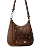 Kate Spade New York Kayla Suede Studs Large Shoulder Bag Hot Fudge