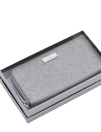 Kate Spade New York Kenzie Boxed Glitter Large Continental Wallet Candied Flower