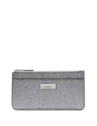 Kate Spade New York Kenzie Boxed Glitter Large Slim Cardholder Candied Flower
