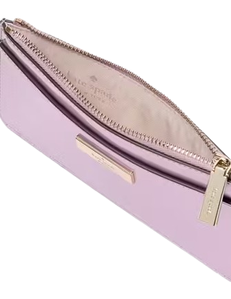 Kate Spade New York Kenzie Boxed Large Slim Cardholder Quartz Pink