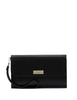Kate Spade New York Kenzie Boxed Medium Flap Wristlet Black