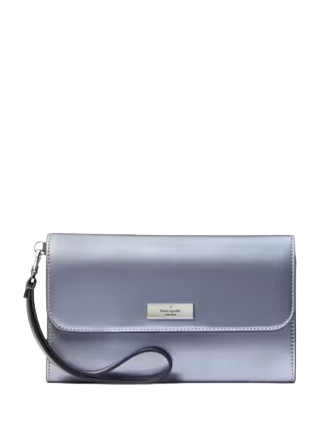 Kate Spade New York Kenzie Boxed Medium Flap Wristlet Candied Flower