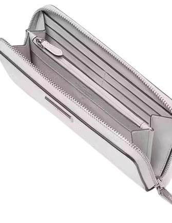 Kate Spade New York Kenzie Boxed Metallic Large Continental Wallet Lunar Light