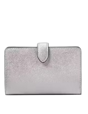 Kate Spade New York Kenzie Boxed Metallic Medium Compact Wallet Kate Spade New York Kenzie Boxed Metallic Medium Compact Wallet