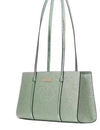 Kate Spade New York Kenzie Glitter Medium Shoulder Bag Seawater