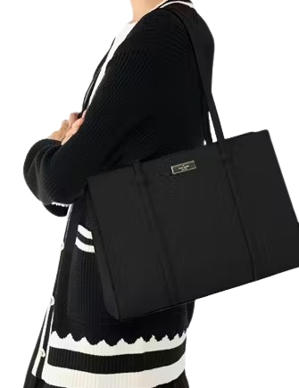 Kate Spade New York Kenzie Limited Edition Large Tote Platinum Grey