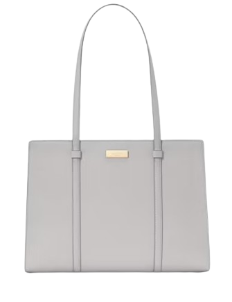 Kate Spade New York Kenzie Limited Edition Large Tote Platinum Grey