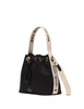 Kate Spade New York Kip Canvas Bucket Bag Black