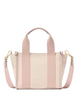 Kate Spade New York Kip Canvas Mini Tote Rose Smoke