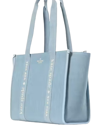 Kate Spade New York Kip Denim Large Tote Blue