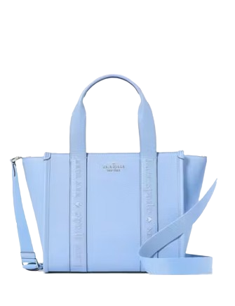 kumi　kate spade ライトブルー バッグ Kate Spade New York Kip Leather Small Tote | Brixton Baker