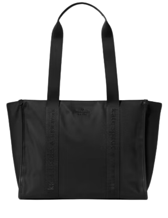 Kate Spade New York Kip Nylon Large Tote Black