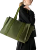 Kate Spade New York Kip Nylon Large Tote Enchanted Green