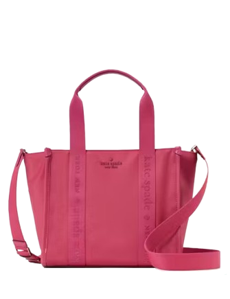 Kate Spade New York Kip Nylon Small Tote Rose Oil