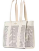 Kate Spade New York Kip Perforated Leather Large Tote Meringue