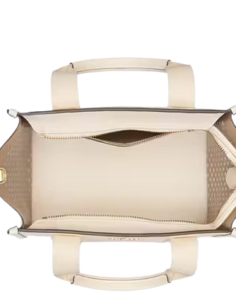 Kate Spade New York Kip Perforated Leather Small Tote Meringue