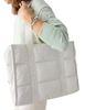 Kate Spade New York Kip Puffy Large Tote  Optic White