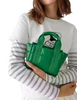 Kate Spade New York Kip Puffy Mini Tote Green Bean