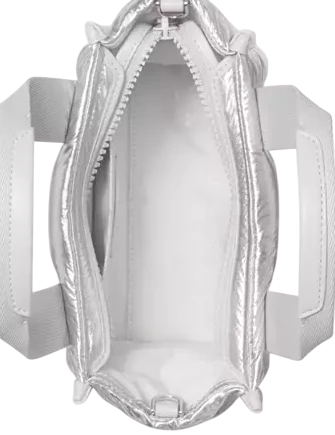 Kate Spade New York Kip Puffy Mini Tote Silver