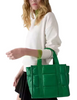 Kate Spade New York Kip Puffy Small Tote Green Bean