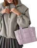 Kate Spade New York Kip Puffy Small Tote Lavender Smoke
