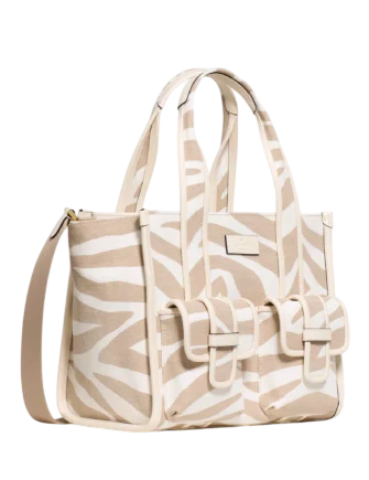 Kate Spade New York Kip Zebra Cargo Small Tote Bag | Brixton Baker Kate Spade New York Kip Zebra Cargo Small Tote Bag | Brixton Baker