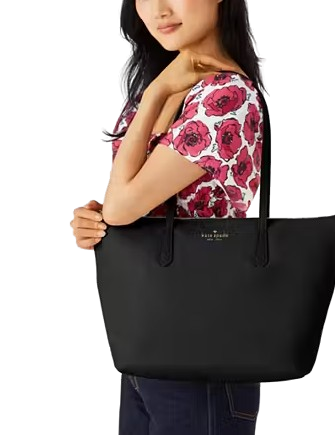 Kate Spade New York Kitt Nylon Medium Tote Black