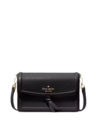 Kate Spade New York Knott Mini Flap Crossbody Black