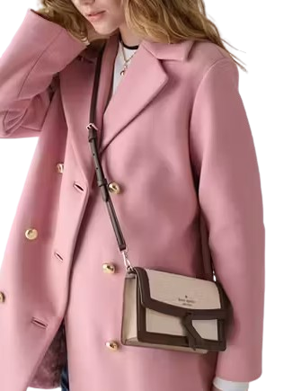 Kate Spade New York Knott Mini Flap Crossbody Milk Glass