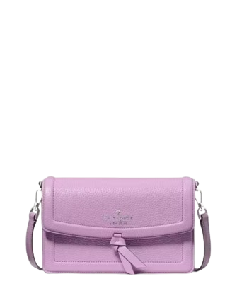 Kate Spade New York Knott Mini Flap Crossbody Wisteria