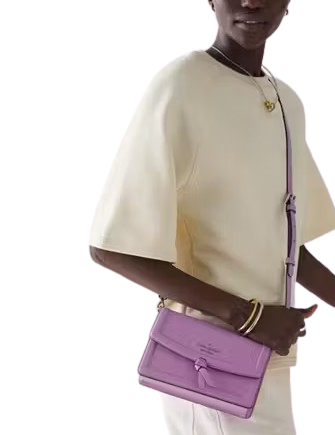 Kate Spade New York Knott Mini Flap Crossbody Wisteria