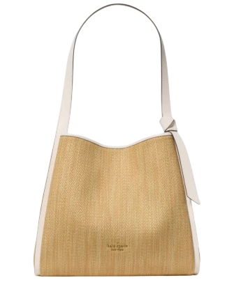 Kate Spade New York Knott Straw Large Carryall Bag | Brixton Baker