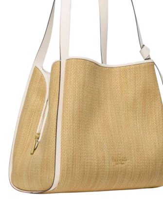 Kate Spade New York Knott Straw Large Carryall Bag | Brixton Baker