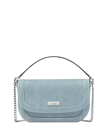 Kate Spade New York Krista Denim Chain Crossbody Blue