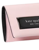 Kate Spade New York Label Card Case Trifold Wallet Pastry Pink