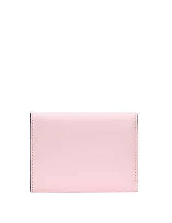 Kate Spade New York Label Card Case Trifold Wallet Pastry Pink
