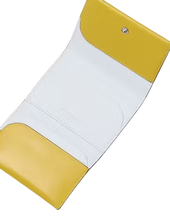 Kate Spade New York Label Card Case Trifold Wallet Tigers Eye