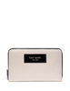 Kate Spade New York Label Medium Zip-around Wallet Parchment