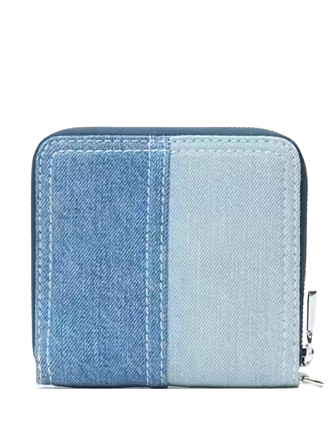 Kate Spade New York Label Small Compact Wristlet Blue
