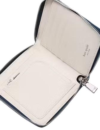 Kate Spade New York Label Small Compact Wristlet Blue