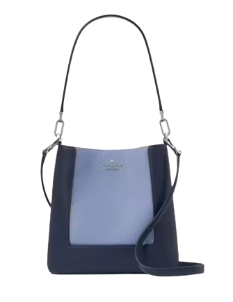 Kate Spade New York Lena Colorblock Bucket Bag Parisian Navy