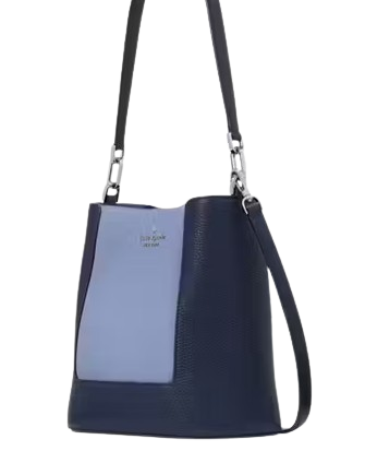 Kate Spade New York Lena Colorblock Bucket Bag Parisian Navy