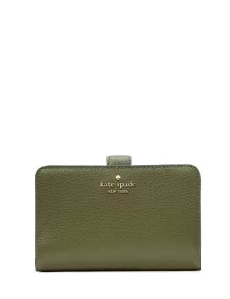Kate Spade New York Lena Medium Bifold Wallet Enchanted Green