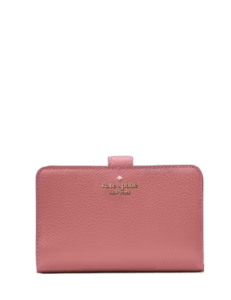 Kate Spade New York Lena Medium Bifold Wallet Pomegranate
