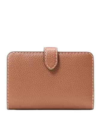 Kate Spade New York Lena Medium Bifold Wallet Warm Gingerbread