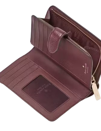 Kate Spade New York Lena Medium Compact Bifold Wallet Brixton Baker
