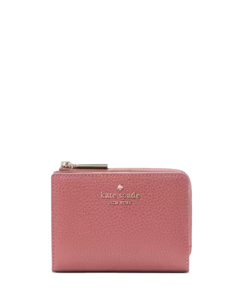 Kate Spade New York Lena Small L Zip Wallet Pomegranate